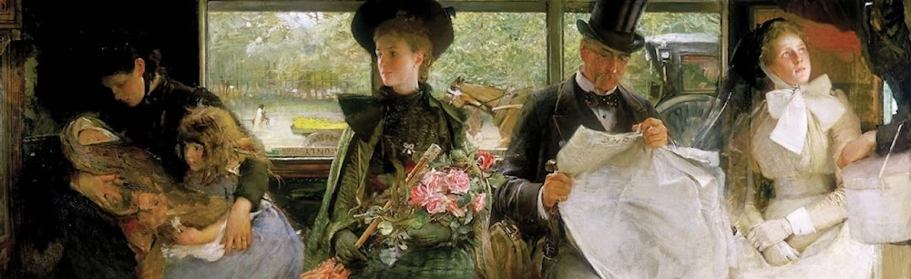 L'autobus di Bayswater - Museo di Londra, dettaglio